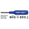 Megapro Phillips, Square AWL, Slotted, Valve Stem Bit 8 1/2 in, Drive Size: 1/4 in , Num. of pieces:7 141HVAC-U-B - alternate 3