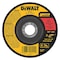 Dewalt Depressed Center Grinding Wheel, Type 27, 4 1/2 in Dia, 0.25 in Thick, 7/8 in Arbor Hole Size DW4514 - alternate 1