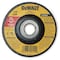 Dewalt Depressed Center Grinding Wheel, Type 27, 4 1/2 in Dia, 0.25 in Thick, 7/8 in Arbor Hole Size DW4514 - alternate 2