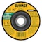 Dewalt Depressed Center Grinding Wheel, Type 27, 4 in Dia, 0.125 in Thick, 5/8 in Arbor Hole Size, 24 Grit DW4428 - alternate 1