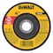 Dewalt Depressed Center Grinding Wheel, Type 27, 4 1/2 in Dia, 0.25 in Thick, 7/8 in Arbor Hole Size DW4514B5 - alternate 1