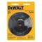 Dewalt Fiber Disc Backup Pad, 4 1/2 in Dia, 5/8"-11 Threaded Hole, Soft Density DW4945 - alternate 3