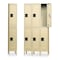 Tennsco Wardrobe Locker, 12 in W, 18 in D, 78 in H, (1) Wide, (2) Tier, Gray DTS-121836-1MG - alternate 2