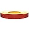 Oralite Reflective Tape, W 1 In, L 50 Yd, Red 18709 - alternate 1