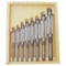 Zoro Select Adjustable Hand Reamer Set, HSS, 8 Pcs 4LGU3 - alternate 1