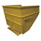 Zoro Select Self Dumping Hopper, Medium Duty, Yellow 30077 YELLOW - alternate 1