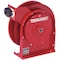 Reelcraft Spring Return Hose Reel, 1/4 in Hose Diameter, 35 ft Length, 500 psi Max. Pressure, Brass, Red 4400 OLP - alternate 2