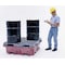 Ultratech Spill Pallet, 85 gal Spill Capacity, 4 Drums, 6,500 lb Load Capacity, Polyethylene 801 - alternate 3
