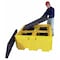 Ultratech IBC Still Containment Unit, for (1) IBC, 62 in L x 62 in W x 28 in H, 8500 lb Load Capacity, Yellow 1157 - alternate 6