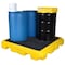 Ultratech Spill Pallet, 75 gal Spill Capacity, 4 Drums, 9,000 lb Load Capacity, Polyethylene 9630 - alternate 1