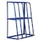 Vestil Starter Vertical Bar Rack, 24 in D, 48 in W, 4 Shelves, Blue SSRT-47 - alternate 1