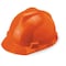 Msa Safety V-Gard Front Brim Hard Hat, Slotted, Cap Style, Type 1, Class E, Staz-On Pinlock Suspension, Orange 463945 - alternate 2