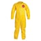Dupont Collared Coverall, Open, Yellow, 7XL, PK12 QC120SYL7X001200 - alternate 1