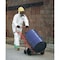 Dupont Standard Fit Hood. Elastic Wrists and Ankles. Storm Flap with Adhesive Closure. White. MD SL127TWHMD000600 - alternate 2