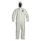 Dupont 60 Coverall. Respirator Fit Hood. Elastic Wrists and Ankles. Storm Flap. White. LG NG127SWHLG0025NP - alternate 1