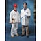 Dupont Tyvek 400 Disposable Lab Coat, Tyvek(R) 400, Snaps Closure, White, L, 30 PK TY212SWHLG003000 - alternate 5