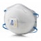 3M Particulate Respirator, P95, Nuisance Acid Gas, Cool Flow Valve, Molded, Metal Nose Clip, M, PK10 8576 - alternate 9