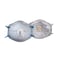 3M Particulate Respirator, P95, Nuisance Acid Gas, Cool Flow Valve, Molded, Metal Nose Clip, M, PK10 8576 - alternate 2