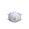 3M Particulate Respirator, P95, Nuisance Acid Gas, Cool Flow Valve, Molded, Metal Nose Clip, M, PK10 8576 - alternate 5