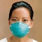 3M Particulate Respirator & Surgical Mask, N95, Level 2, Molded, Dual Straps, Metal Nose Clip, M, PK20 1860 - alternate 5