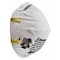 3M Particulate Respirator, N95, Molded, Dual, Non-Adjustable, Metal Nose Clip, S, PK20 8110S - alternate 7