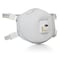 3M Particulate Respirator, N95, Cool Flow Valve, Nuisance Organic Vapors & Ozone, Molded, Adj., M, PK10 8214 - alternate 9