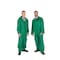 Condor FR Rain Bib Overall, PVC, 29 in Inseam, 34 in to 36 in Waist, 18 mil Thickness, Green, S 4PCR7 - alternate 2