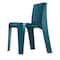 Cortech Stacking Chair, RazorBack Series, Polypropylene Slate Blue 86484-SB - alternate 1