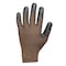 Zoro Select Coated Gloves, Latex, Sandy, Palm, 3 Abrasion Level, Black/Green, L 1 PR 4NMP2 - alternate 2