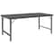 Durham Mfg Bolted WorkBench, Steel, 60" W, 28" to 42" Height, 2000 lb., Folding WBF-3060-95 - alternate 1
