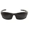 Edge Eyewear Reclus, Safety Glasses, Anti-Scratch, Gray Lens, Black Frame, Full-Frame SR116 - alternate 2