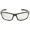Edge Eyewear Reclus, Safety Glasses, Anti-Scratch, Gray Lens, Black Frame, Full-Frame SR111AR - alternate 3