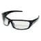 Edge Eyewear Reclus, Safety Glasses, Anti-Scratch, Gray Lens, Black Frame, Full-Frame SR111AR - alternate 1