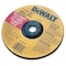 Dewalt Depressed Center Grinding Wheel, Type 27, 7 in Dia, 0.25 in Thick, 7/8 in Arbor Hole Size, 24 Grit DW4719 - alternate 3