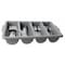 Rubbermaid Commercial Cutlery Bin, 4 Compartment FG336200GRAY - alternate 3