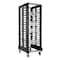 Rubbermaid Commercial End-Load Rack, 23 3/4x28 3/4x67 7/8, Black FG332000BLA - alternate 2