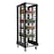 Rubbermaid Commercial End-Load Rack, 23 3/4x28 3/4x67 7/8, Black FG332000BLA - alternate 5
