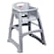 Rubbermaid Commercial High Chair, 29 3/4 in H, Platinum FG780608PLAT - alternate 1