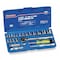 Westward Socket Wrench Set, SAE, 1/4", 3/8" Dr, 23 pc 4PL99 - alternate 1