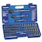 Westward 89 pc Socket Wrench Set, 1/4 in, 3/8 in, 1/2 in Drive Sizes 4PM18 - alternate 1
