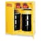 Eagle Mfg Hazardous Material Storage Cabinet, 110 gal, 1 Shelves, Steel, 59 in W x 65 in H x 34 in D, Yellow 1955X - alternate 2