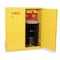 Eagle Mfg Hazardous Material Storage Cabinet, 110 gal, 1 Shelves, Steel, 59 in W x 65 in H x 34 in D, Yellow 1955X - alternate 1