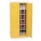 Eagle Mfg Hazardous Material Storage Cabinet, 96 gal, 5 Shelves, Steel, 34 in W x 65 in H x 34 in D, Yellow YPI62X - alternate 1