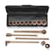 Ampco Safety Tools 1/2" Drive Socket Set SAE 9 Pieces 1/2 in to 1 1/4 in , Beryllium Copper Alloy Plated W-290 - alternate 2