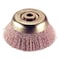 Ampco Safety Tools Crimped Wire Cup Wire Brush, 3", 0.014" CB-30-CT - alternate 2