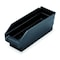 Quantum Storage Systems Shelf Storage Bin, Carbon Filled Copolymer Polypropylene, Black, 4 in H, 4 1/8 in W, 11 5/8 in L QSB101CO - alternate 2