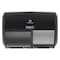 Georgia-Pacific Toilet Paper Dispenser, Compact, Horizontal Double Roll, Coreless, Wall Mount, Black 56784A - alternate 1