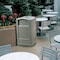 Rubbermaid Commercial Plaza 50 gal Square Outdoor Can, Beige, None, Plastic, 25 1/4 in FG396400BEIG - alternate 4