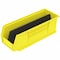 Akro-Mils Hang & Stack Storage Bin, Plastic, Yellow, 5 in H, 5 1/2 in W, 14 3/4 in L 30234YELLO - alternate 3