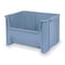 Akro-Mils Stacking Bin, 15-1/4 in L x 19-7/8 in W x 12-1/2 in H, Gray, 75 lb Load Capacity 13017GREY - alternate 1